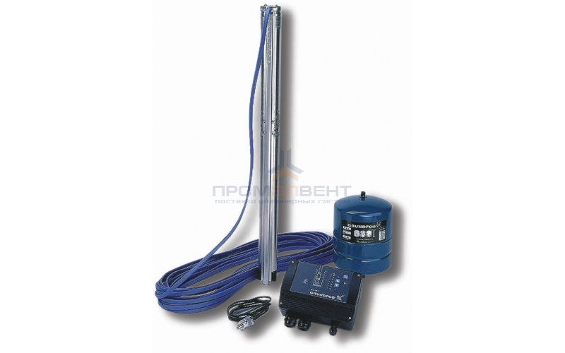 Комплект для поддержания постоянного давления с насосом Grundfos SQE 3-65