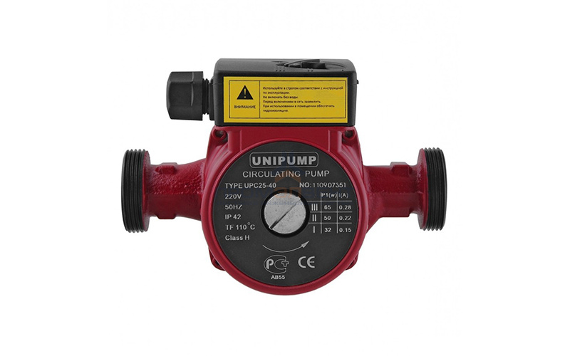 Насос циркуляционный UNIPUMP UPС 25-60 180 (0,1 кВт, Hmax 6 м, Qmax 63,3 л/мин, однофазный)
