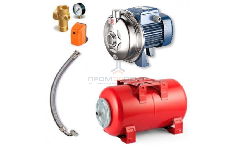 Насосная станция Pedrollo HYDROFRESH CP-ST6 130-24 CL - 0,37кВт (Qmax 100 л/мин, 1x230В)