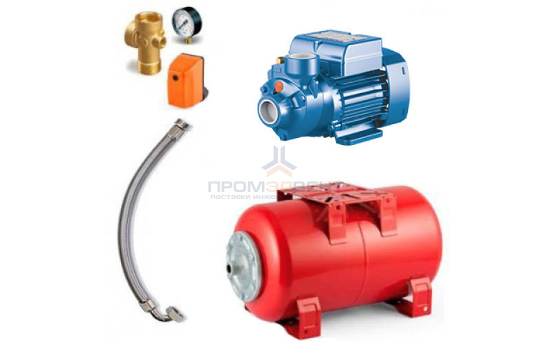 Насосная станция Pedrollo HYDROFRESH PKm 60-24 CL - 0,37 кВт (Qmax 32 л/мин, 1x230В, c/х)