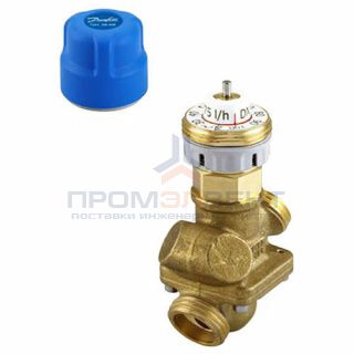 Клапан балансировочно-регулирующий Danfoss - AQT 3/4" (НР/НР, PN16, Tmax 120°C, без ниппелей)