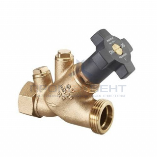 Клапан балансировочный Oventrop Aquastrom F - 1" х 1"1/4 (ВР/НР, PN16, Tmax 120°C)