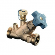 Клапан балансировочный Oventrop Aquastrom F - 2"3/8 (Ду50, НР/НР, PN16, Tmax 120°C, со спуск.краном)