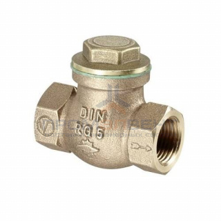 Клапан обратный Oventrop - 1" (ВР/ВР, PN16, Tmax 80°C, металлическое уплотнение)