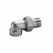 Сгон угловой Giacomini R19 - 1"1/4 (цвет хромированный)