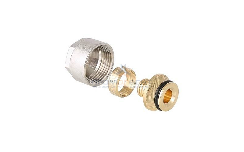 Соединение резьбозажимное VALTEC VT.4410.NE - 20x2.0 x 3/4