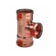 Тройник Viega d64х64х64 под пресс, Profipress XL c SC-Contur, медь