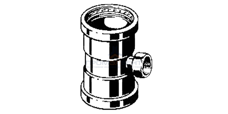Тройник Viega d88,9х3/4