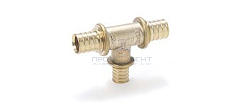 Тройник переходной REHAU - 32 x 20 x 32 (латунь, для труб из сшитого полиэтилена RAUTHERM S)