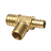 Тройник переходной REHAU RX - 50 x 20 x 50 (бронза, для труб из сшитого полиэтилена RAUTITAN)