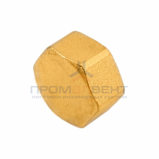 Заглушка латунная с внутренней резьбой STOUT - 1"1/2