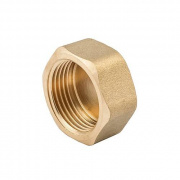 Заглушка с внутренней резьбой ELSEN METALIT EBF02 - 1"1/2 (латунь без покрытия)