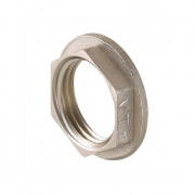 Контргайка VALTEC VTr.655 - 2" (резьбовая, латунь никелированная)