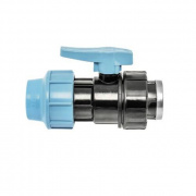 Кран шаровой с переходом на внутреннюю резьбу UNIDELTA 1071 - 25 x 3/4" (винтовой, для труб ПНД)