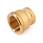 Муфта латунная резьбовая переходная STOUT - 2" x 1"