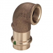 Отвод 90° Viega G3 Sanpress 2214.2 - 22 x 1"