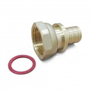 Переход на накидную гайку Varmega Slide-fit - 25 x 1" (латунь, для труб из сшитого полиэтилена)