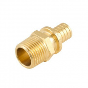 Переход на наружную резьбу SANEXT - 20 x 1/2" (для труб из сшитого полиэтилена)