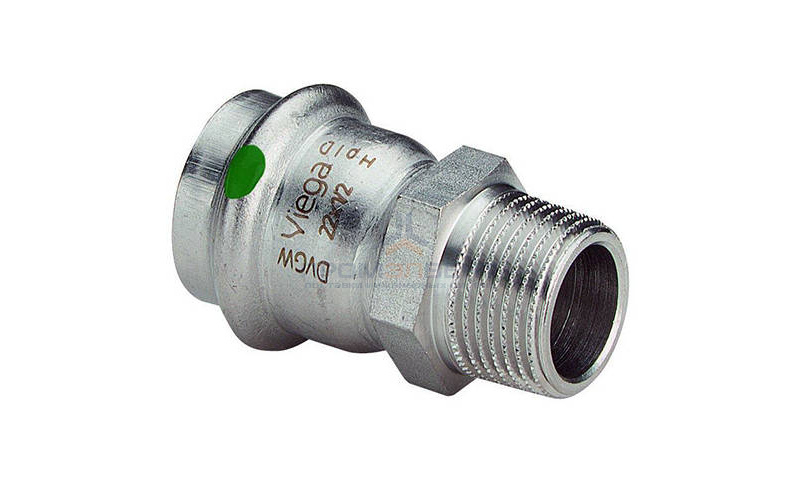 Переход на наружную резьбу Viega Sanpress Inox 2311 - 35 x 1