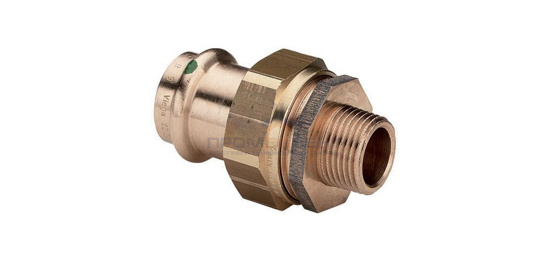 Переход на наружную резьбу разъемный Viega G3 Sanpress 2265 - 54 x 2