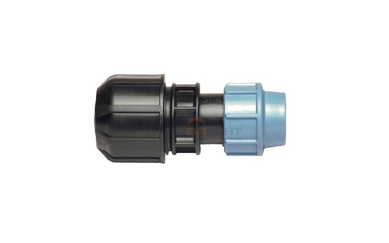 Переход на универсальное присоединение UNIDELTA 1033 - 25 x 15/22 (винтовой, для труб ПНД)