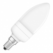 Лампа энергосберегающая Osram Mini Candle 9W/827 E14