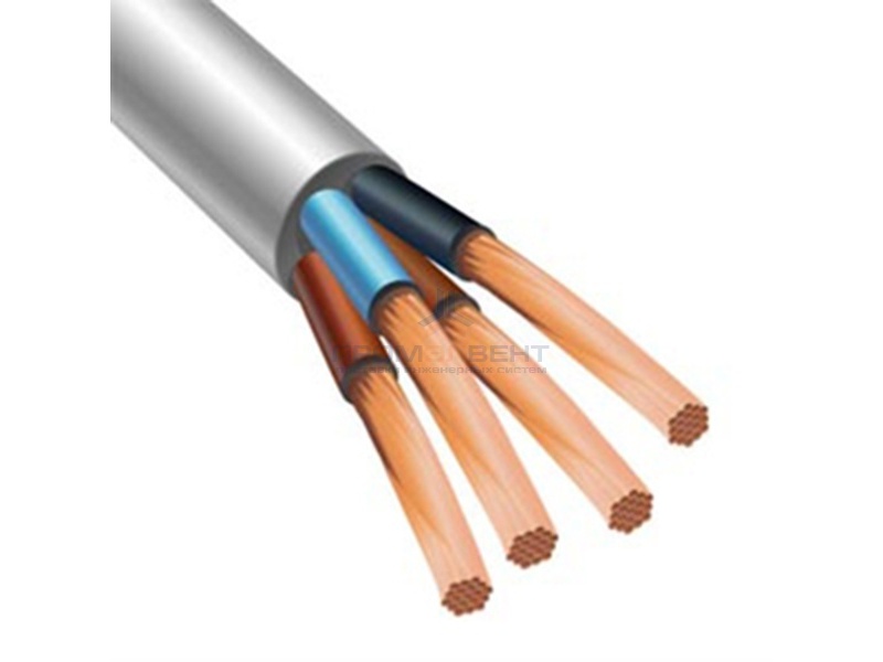 Провод соединительный ПВС 4х1,5 ГОСТ 7399 (Электрокабель НН)