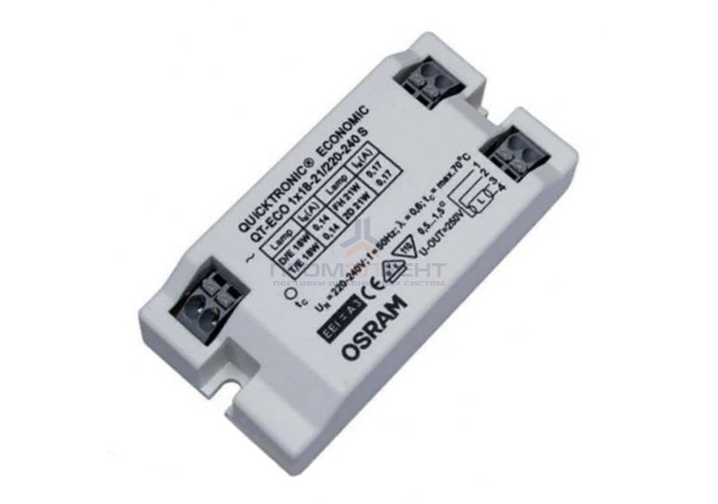 ЭПРА Osram QT ECO 1x18-21 S для компактных люминесцентных ламп