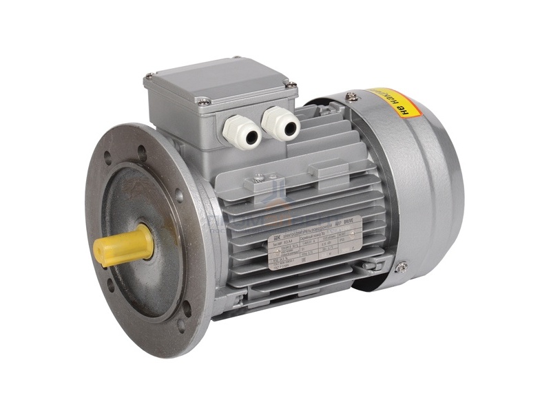 Электродвигатель асинхронный 3ф. АИР 56A4 380В 0,12кВт 1500об/мин (фланец) 3081 DRIVE IEK