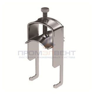 Держатель кабельный для крепления к лотку/профилю,  д. 56-62