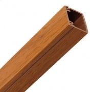 Кабель-канал 15х10 Дуб Элекор IEK 2м/шт [уп. 144м] (кабельный короб)