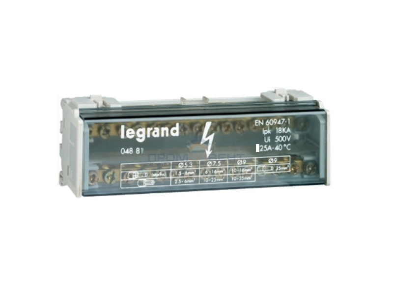 Модульный распределительный блок Legrand (2х13) 26 контактов 40A