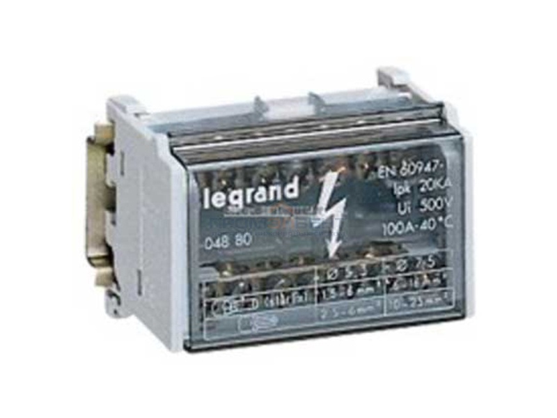 Модульный распределительный блок Legrand (2х7) 14 контактов 100A