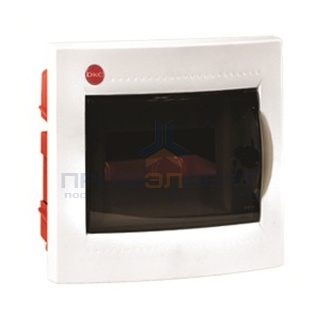 Щиток встраив. с дверцей   8мод., IP41, белый, с усил. клеммн.блоком в компл. 1х87308