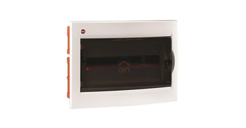 Щиток встраив. с дверцей 18мод., IP41, белый, с усил. клеммн.блоком в компл. 1х87318