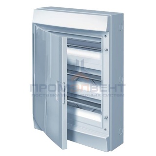 Влагозащищенный настенный бокс ABB Mistral65 54М непрозрачная дверь без клеммного блока