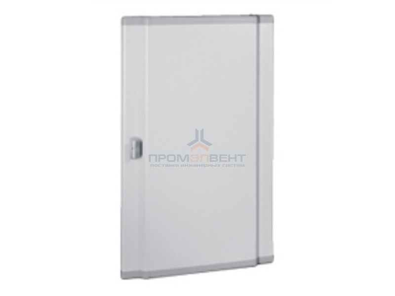 Дверь металлическая выгнутая для шкафов Legrand XL3 160-400 высотой 750мм 4 рейки